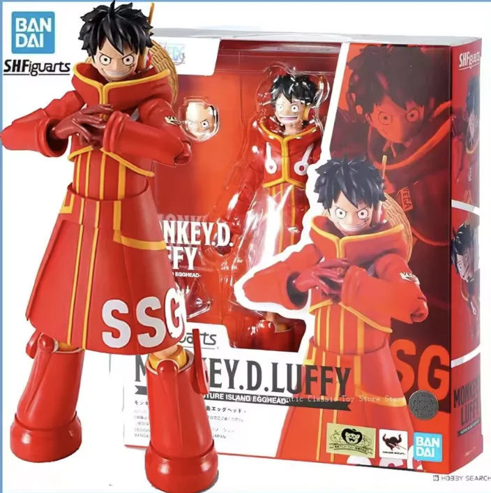 В наличии: Оригинальная коллекционная фигурка Bandai S.H.Figuarts One Piece Monkey D. Luffy Egghead Future Island в коробке
В наличии: Оригинальная коллекционная фигурка Bandai S.H.Figuarts One Piece Monkey D. Luffy Egghead Future Island в коробке