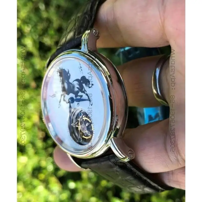 VVV Da Qin Wang Jian Tourbillon ST8000 movement watch. Horse zodiac tourbillon premium watch. Enamel dial
VVV Da Qin Wang Jian Tourbillon ST8000 movement watch. Horse zodiac tourbillon premium watch. Enamel dial