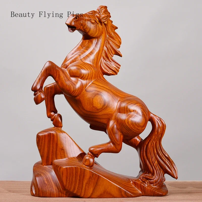 1pc Flower Pear Wood Zodiac Horse Ornaments Office Decorations Solid Wood Crafts Home Decoration Feng Shui Ornaments Figurines 
1pc Flower Pear Wood Zodiac Horse Ornaments Office Decorations Solid Wood Crafts Home Decoration Feng Shui Ornaments Figurines