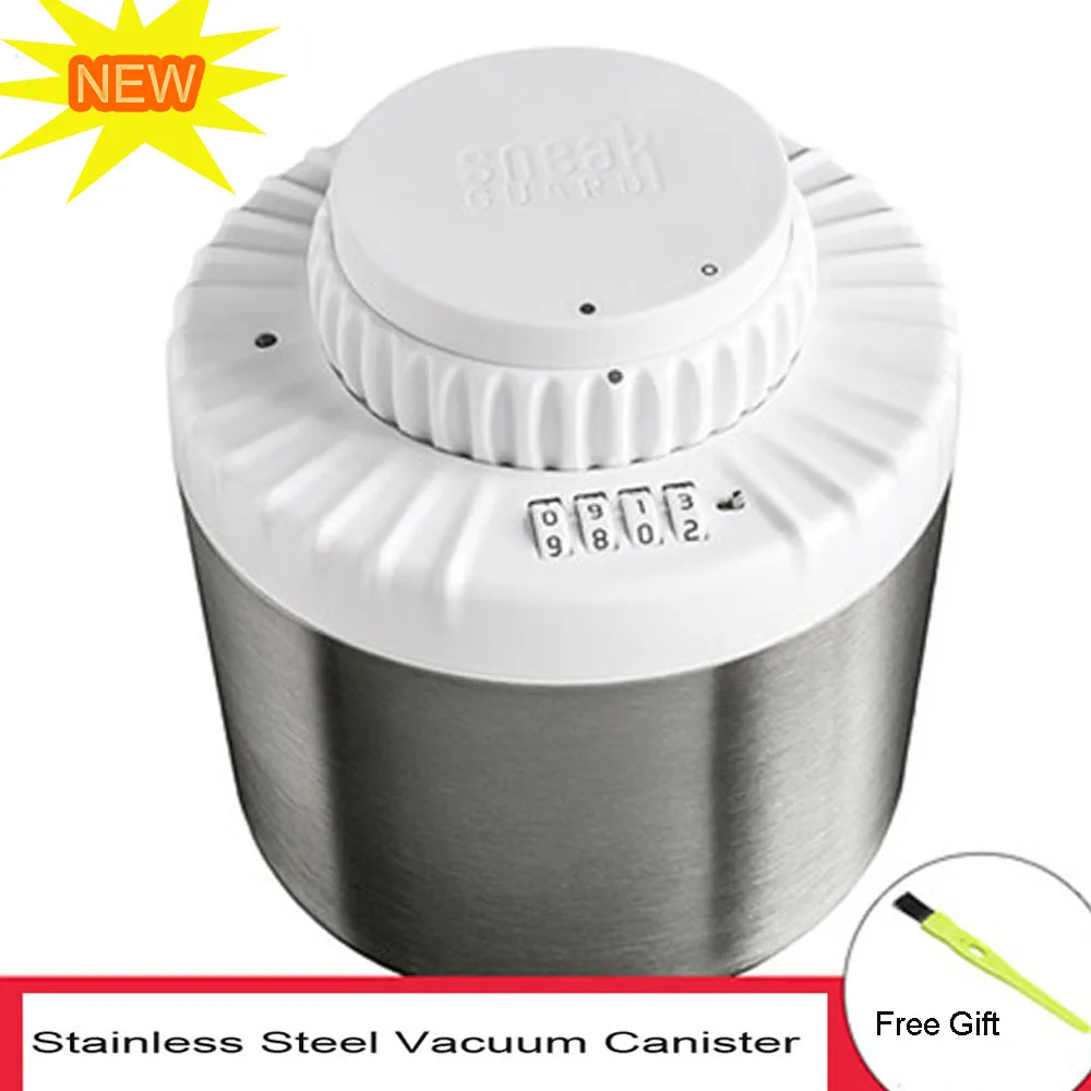 Vacuum Canister Stainless Steel Kitchen Container Food Storage Box Jars for Coffee Bean 1500ml
Vacuum Canister Stainless Steel Kitchen Container Food Storage Box Jars for Coffee Bean 1500ml