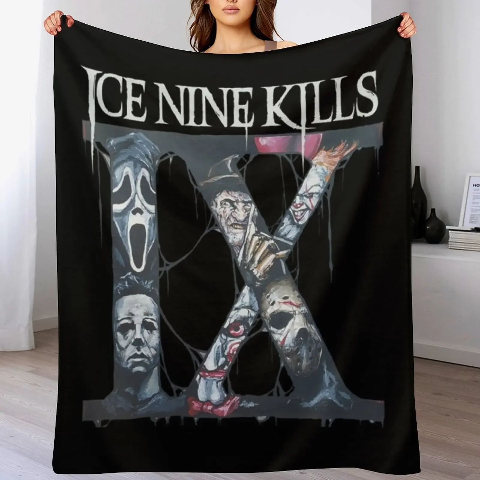 American Band Gifts Idea - Ice Nine Throw Blanket Softest Camping Multi-Purpose Decoratives Blankets
American Band Gifts Idea - Ice Nine Throw Blanket Softest Camping Multi-Purpose Decoratives Blankets