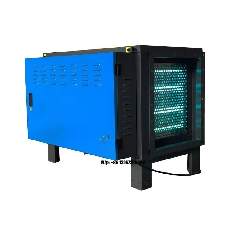 Made in China Air Purifier with High Purification Efficiency UV Electrostatic Precipitator Gas Disposal Machinery
Made in China Air Purifier with High Purification Efficiency UV Electrostatic Precipitator Gas Disposal Machinery