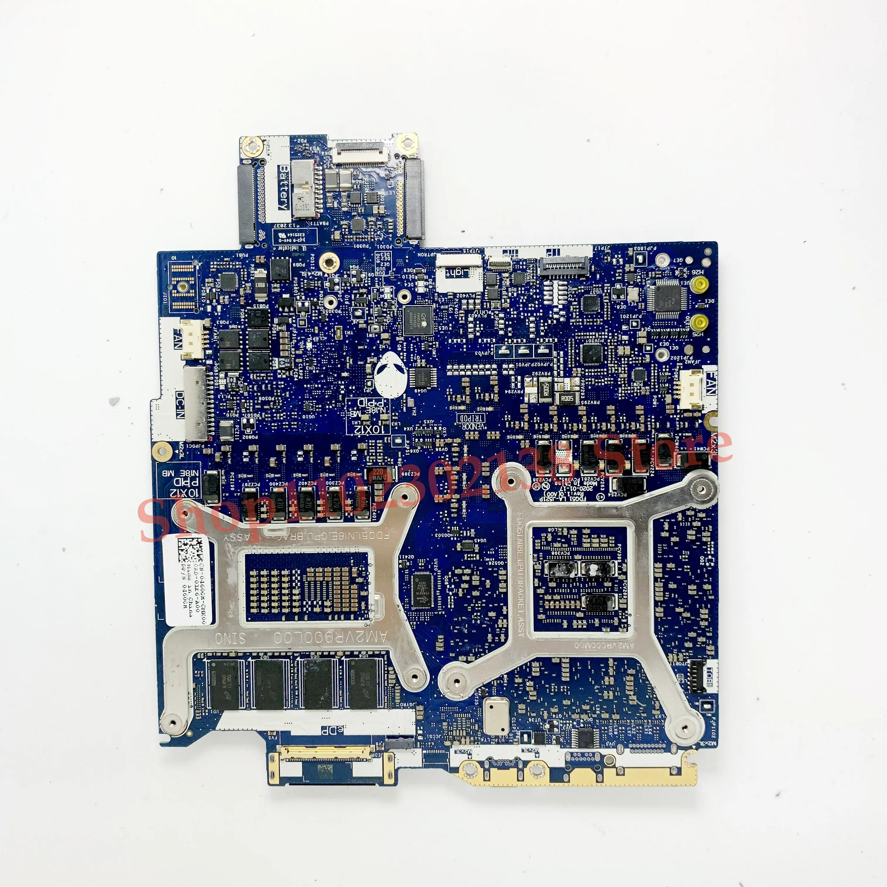 CN-0460GH 0460GH 460GH с SRH8Q I7-10750H для DELL M17 R3, материнская плата для ноутбука FDQ51 LA-J521P N18E-G2R-A1 RTX2070, 100% протестировано, ОК 
CN-0460GH 0460GH 460GH с SRH8Q I7-10750H для DELL M17 R3, материнская плата для ноутбука FDQ51 LA-J521P N18E-G2R-A1 RTX2070, 100% протестировано, ОК