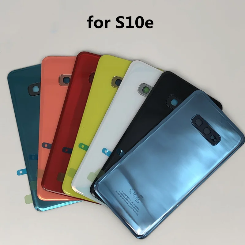 For Samsung Galaxy S10e Back Glass Replacement SM-G970 G9700, Battery Rear Door Cover Case with Camera Frame Lens Sticker
For Samsung Galaxy S10e Back Glass Replacement SM-G970 G9700, Battery Rear Door Cover Case with Camera Frame Lens Sticker