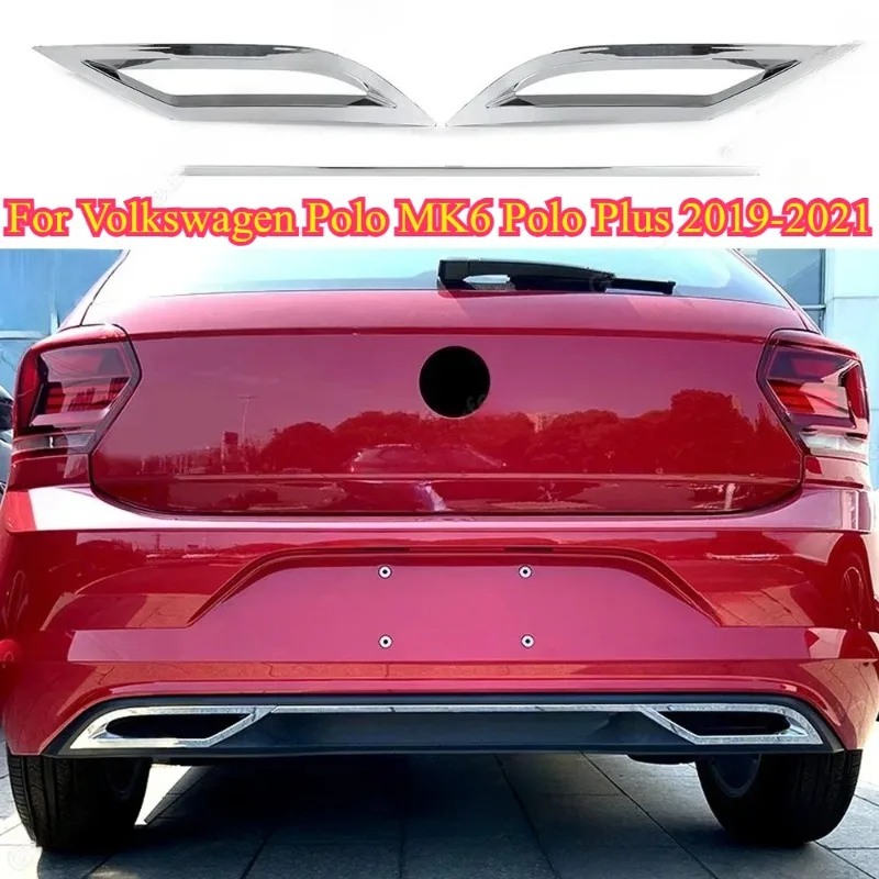 For VW Polo MK6 Polo Plus Rear Bumper Diffuser Lip Spoiler Air Outlet Exhaust Strip Cover Trim 2019-2021 Pre-facelift Body Kit
For VW Polo MK6 Polo Plus Rear Bumper Diffuser Lip Spoiler Air Outlet Exhaust Strip Cover Trim 2019-2021 Pre-facelift Body Kit