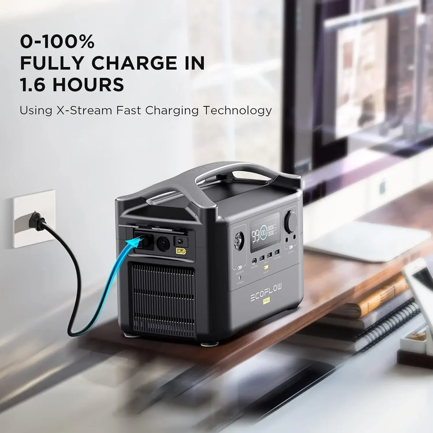 Power Multiple Devices, Recharge 0-80% Within 1 Hour, for Camping, RV, Outdoors, Off-Grid
Power Multiple Devices, Recharge 0-80% Within 1 Hour, for Camping, RV, Outdoors, Off-Grid