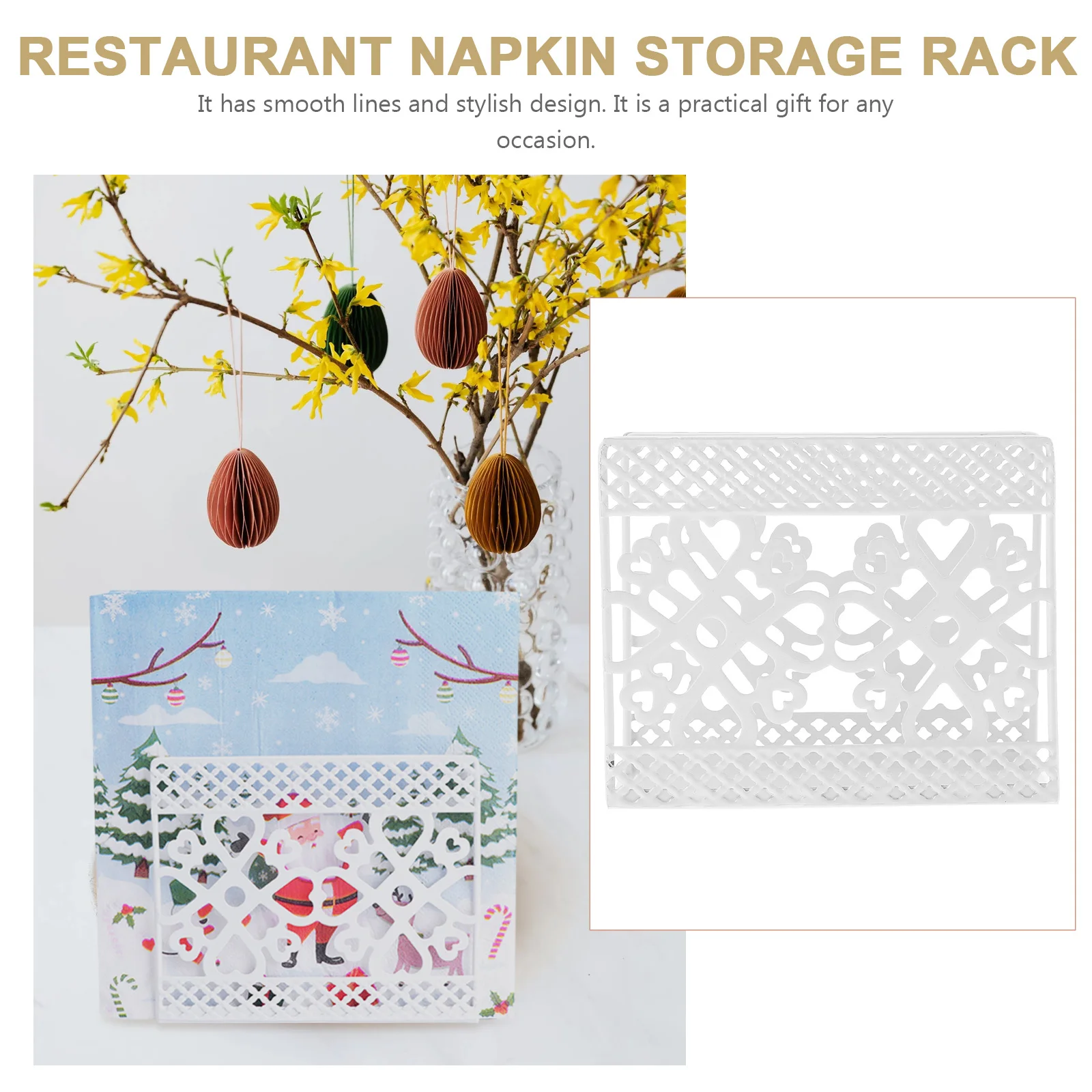 Heart Shaped Napkin Holder Iron Tissue Paper Stand For Kitchen Dining Table Hotel Restaurant Home Use Napkin Storage Rack
Heart Shaped Napkin Holder Iron Tissue Paper Stand For Kitchen Dining Table Hotel Restaurant Home Use Napkin Storage Rack