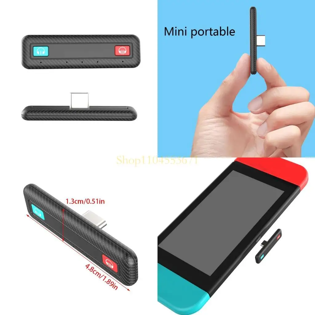 Best Seller Wireless Low Latency Audio Transmitter Receiver Adapter Bluetooth-compatible Gaming Parts Compatible for NS/ Lite
Best Seller Wireless Low Latency Audio Transmitter Receiver Adapter Bluetooth-compatible Gaming Parts Compatible for NS/ Lite