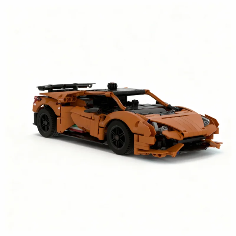 846pcs MOC Lamborghiniesed Huracan Performante Technical Model Building Blocks Construction Toys Christmas Gifts Brick Kids
846pcs MOC Lamborghiniesed Huracan Performante Technical Model Building Blocks Construction Toys Christmas Gifts Brick Kids