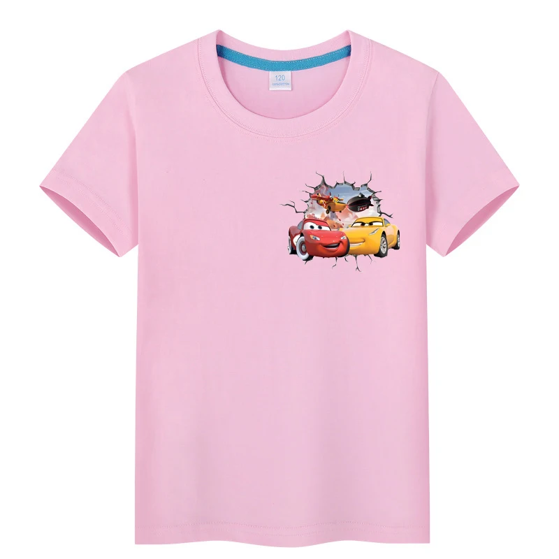 Disney Cars Lightning McQueen Boys T-Shirt Sports Cartoon Character Loose Fit O-Neck Top for Children
Disney Cars Lightning McQueen Boys T-Shirt Sports Cartoon Character Loose Fit O-Neck Top for Children