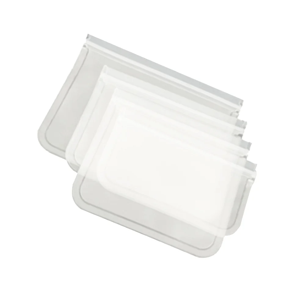 4 Pcs Food Storage Bags Sandwich Package Sealed Strips Fresh Keeping for Fruit Frosted
4 Pcs Food Storage Bags Sandwich Package Sealed Strips Fresh Keeping for Fruit Frosted