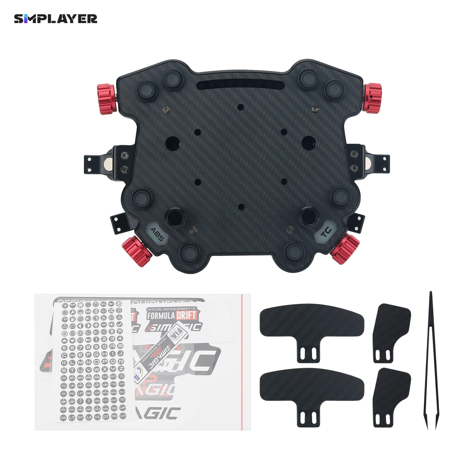 Simagic GT Pro Hub Racing Wheel PC SIM Racing Steering Wheel Dual Clutch to DIY Your Champion Wheel
Simagic GT Pro Hub Racing Wheel PC SIM Racing Steering Wheel Dual Clutch to DIY Your Champion Wheel