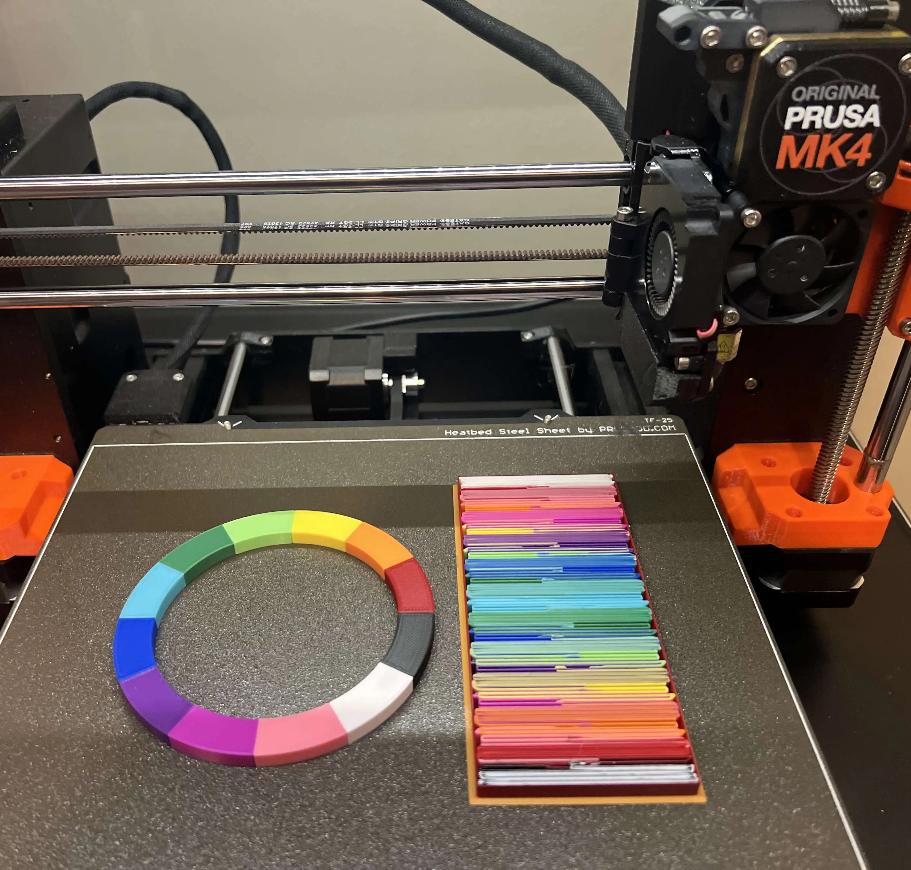 Prusa I3 MK3S+ MK4 MK4S Core One MMU3 12X нитей Многоцветный комплект обновления 3D-печати
Prusa I3 MK3S+ MK4 MK4S Core One MMU3 12X нитей Многоцветный комплект обновления 3D-печати