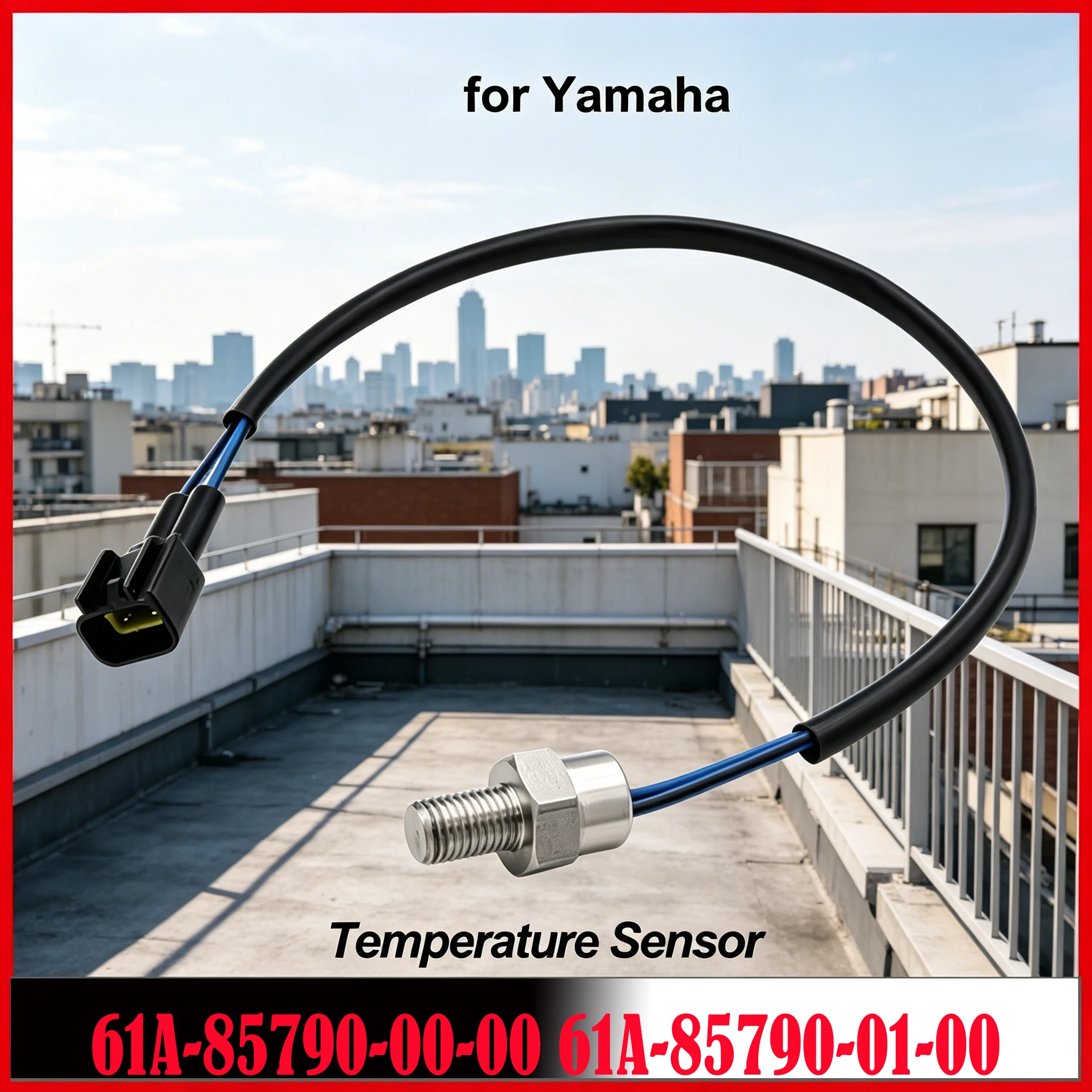 61A-85790 Temperature Sensor 61A-85790-00-00 61A-85790-01-00 for Yamaha PWC FX GP V1 EX VX Super Jet Boat 61A857900000
61A-85790 Temperature Sensor 61A-85790-00-00 61A-85790-01-00 for Yamaha PWC FX GP V1 EX VX Super Jet Boat 61A857900000