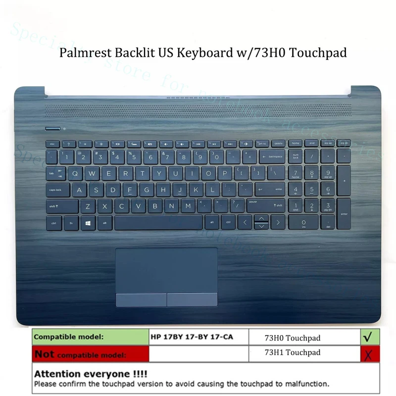 A+ New For HP 17T-BY 17-CA 17-BY Palmrest With Backlit Keyboard Touchpad M12337-001
A+ New For HP 17T-BY 17-CA 17-BY Palmrest With Backlit Keyboard Touchpad M12337-001