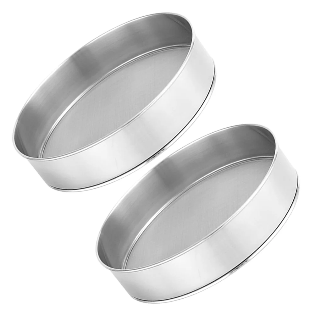 Stainless Steel Flour Sieve Duster Shifter for Baking Potato Strainer Mesh Round Sifter
Stainless Steel Flour Sieve Duster Shifter for Baking Potato Strainer Mesh Round Sifter