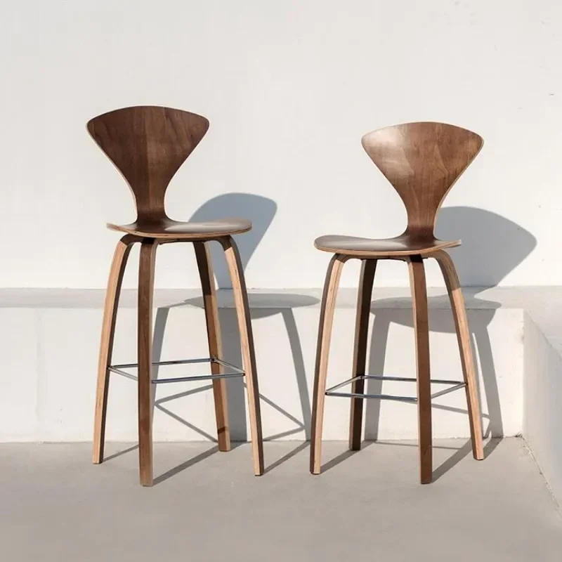 Mid-century Modern Dining Bar Counter Stool Ash/Walnut Molded Plywood Norman Cherner Kitchen Bar Chairs Furniture Nordic Design
Mid-century Modern Dining Bar Counter Stool Ash/Walnut Molded Plywood Norman Cherner Kitchen Bar Chairs Furniture Nordic Design