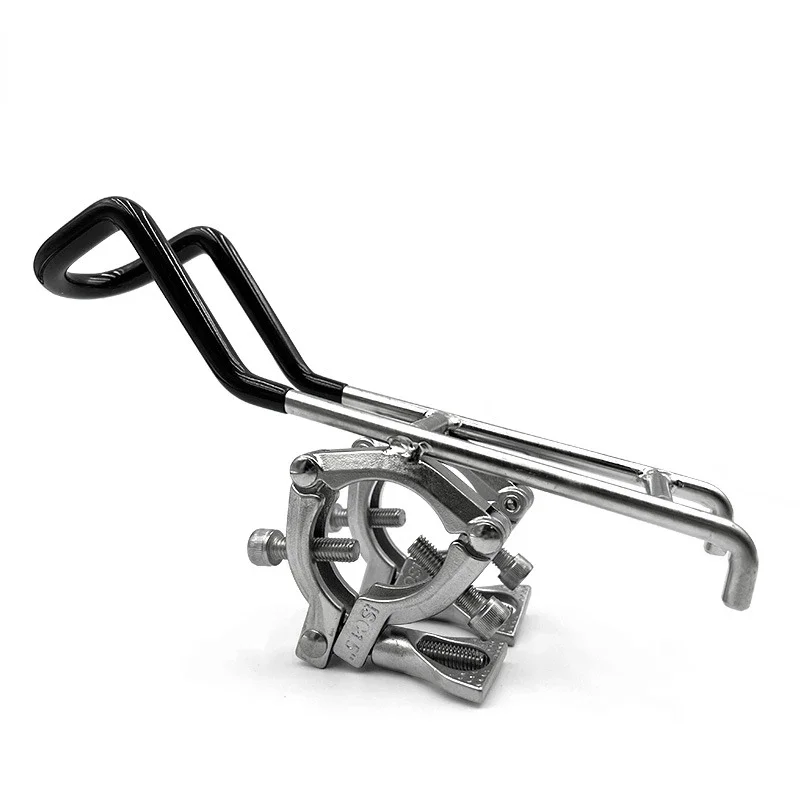 Stainless Steel Stand Clip Fishing Rod Boats Yacht Adjustable Fish Rod Holder Sea Fishing Rod Holder Bracket Accessories
Stainless Steel Stand Clip Fishing Rod Boats Yacht Adjustable Fish Rod Holder Sea Fishing Rod Holder Bracket Accessories