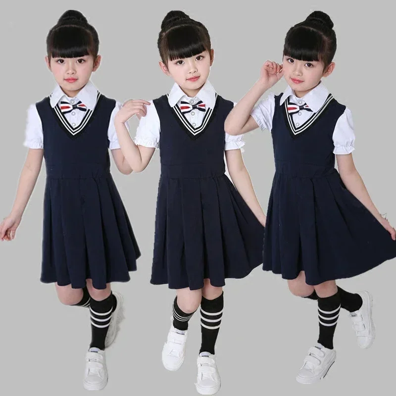 Female school uniforms 2026 new poetry reading performance clothing children chorus costumes children dance clothes girls
Female school uniforms 2026 new poetry reading performance clothing children chorus costumes children dance clothes girls