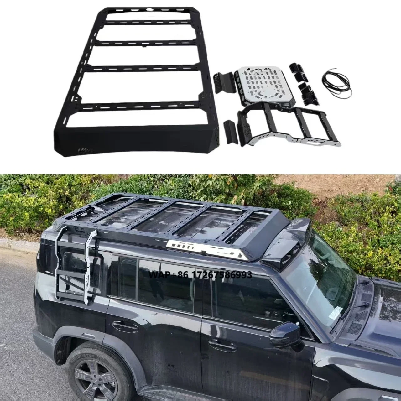 Car Roof Rack Set for JETOUR T2 Traveler - Side Ladder & Roof Platform Included
Car Roof Rack Set for JETOUR T2 Traveler - Side Ladder & Roof Platform Included