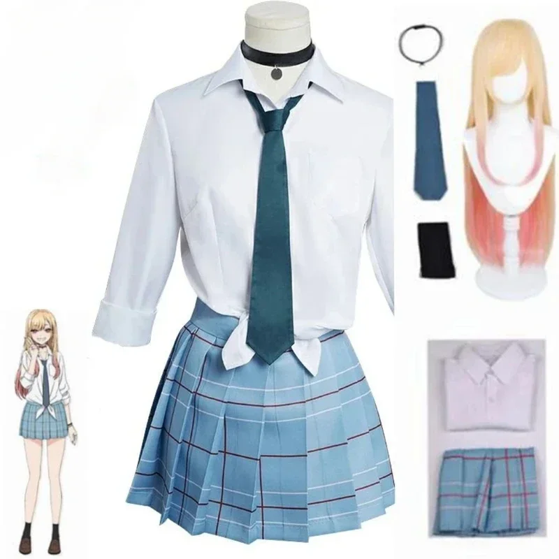 SN66 Anime My Dress Up Darling Kitagawa Marin Cosplay Costume JK School Uniform Skirt Outfits Halloween Costumes for Women MW&C@
SN66 Anime My Dress Up Darling Kitagawa Marin Cosplay Costume JK School Uniform Skirt Outfits Halloween Costumes for Women MW&C@
