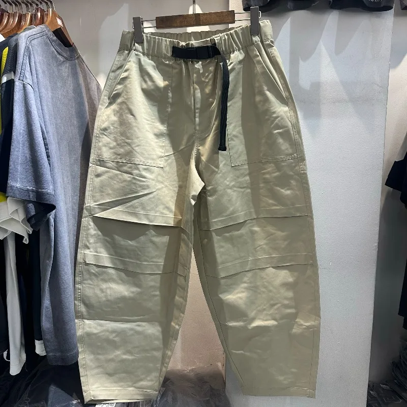 Original Trendy Brand Function Belt Drawstring Wide Leg Pants Men Loose Large Version Multi Pocket Casual Cargo Pants Trousers
Original Trendy Brand Function Belt Drawstring Wide Leg Pants Men Loose Large Version Multi Pocket Casual Cargo Pants Trousers