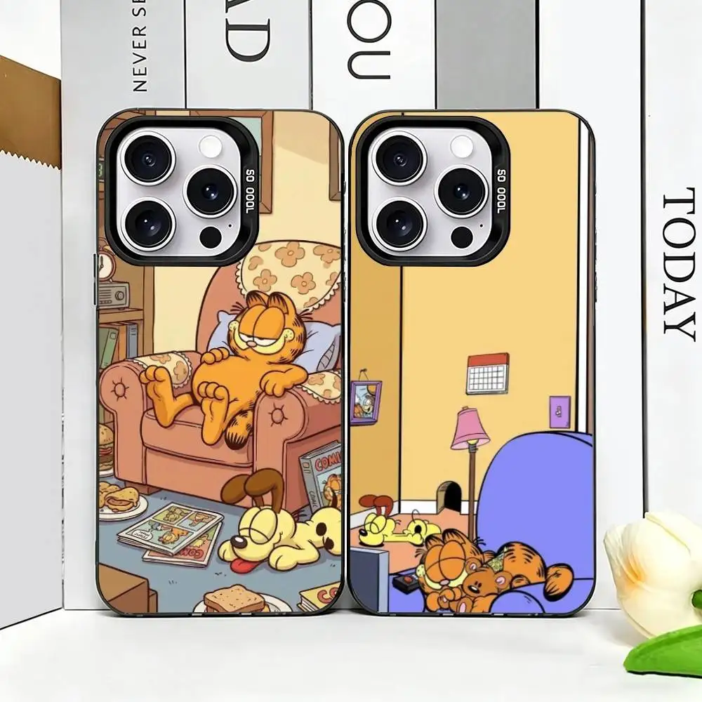 animation funny G-Garfields C-Cat Phone Case For iPhone 17,16,15,14,13,12,11 Plus,Pro Max,XS,Colored Silver Plated Inside Cover
animation funny G-Garfields C-Cat Phone Case For iPhone 17,16,15,14,13,12,11 Plus,Pro Max,XS,Colored Silver Plated Inside Cover