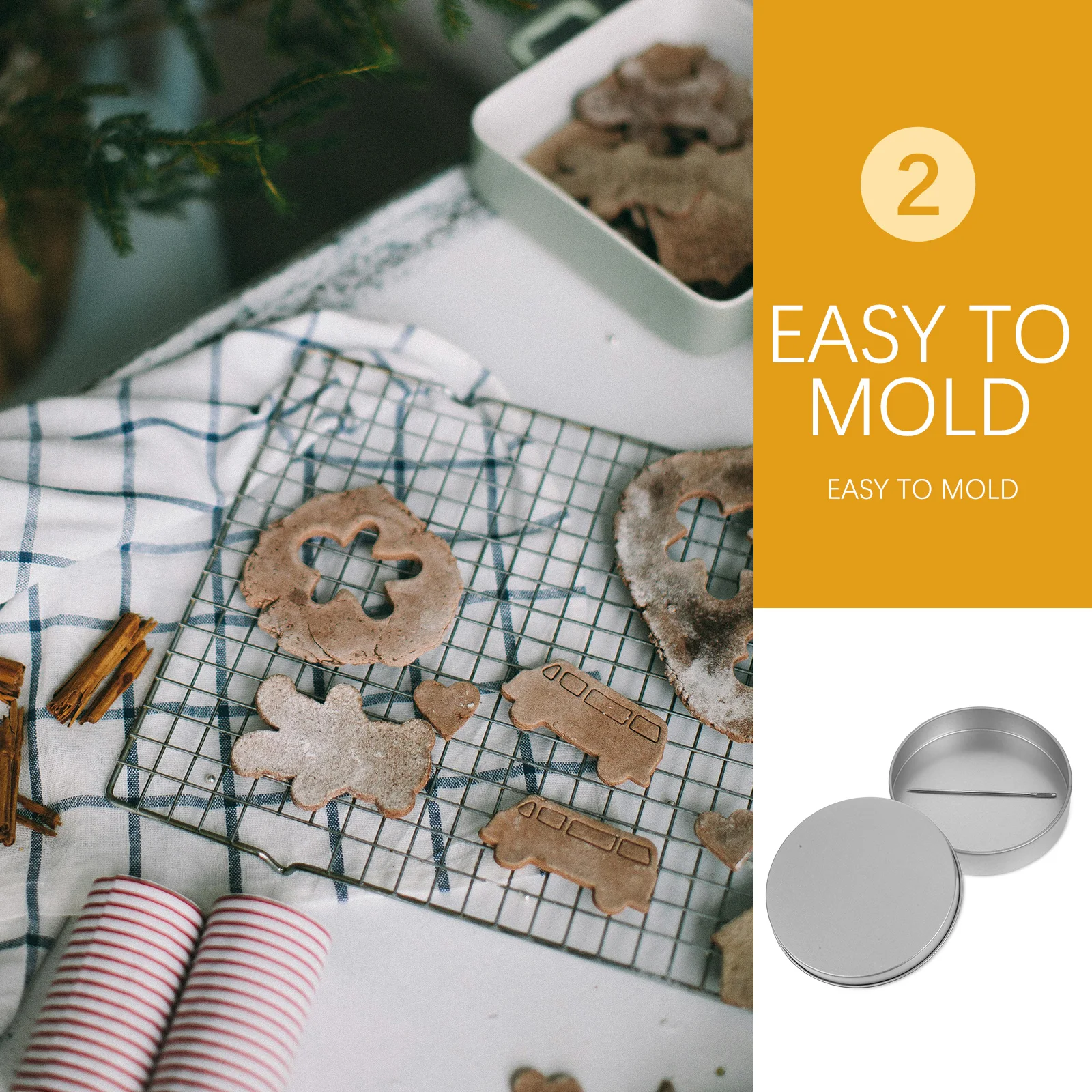 1 set Sugar Cake Making Tools Cookie Scribe Needle Biscuit Mold Stainless Steel Container Storage Box Multifunctional Design
1 set Sugar Cake Making Tools Cookie Scribe Needle Biscuit Mold Stainless Steel Container Storage Box Multifunctional Design
