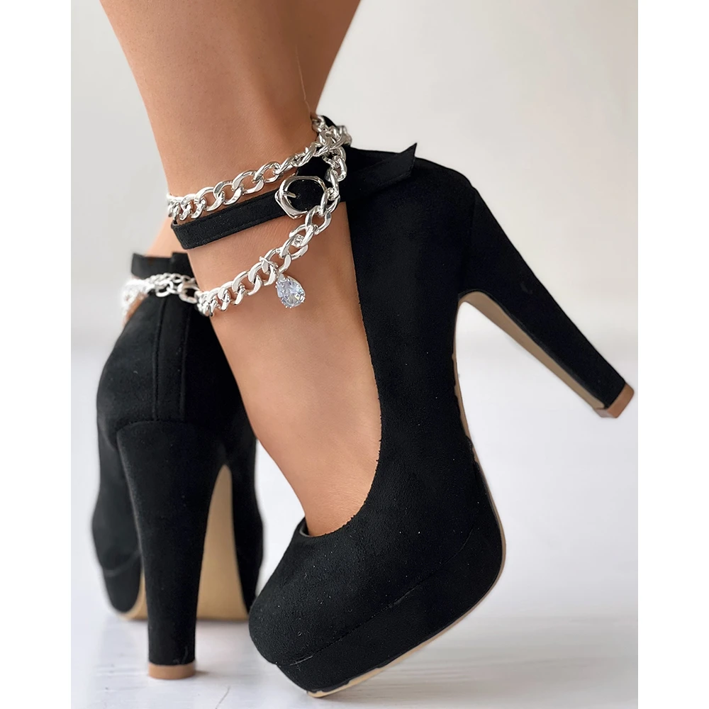 Fashion Women Suede Platform Chunky Heeled Mules Sandals Going Out Female Summer Ankle Buckle Strap Mary Jeans Pumps Shoes
Fashion Women Suede Platform Chunky Heeled Mules Sandals Going Out Female Summer Ankle Buckle Strap Mary Jeans Pumps Shoes