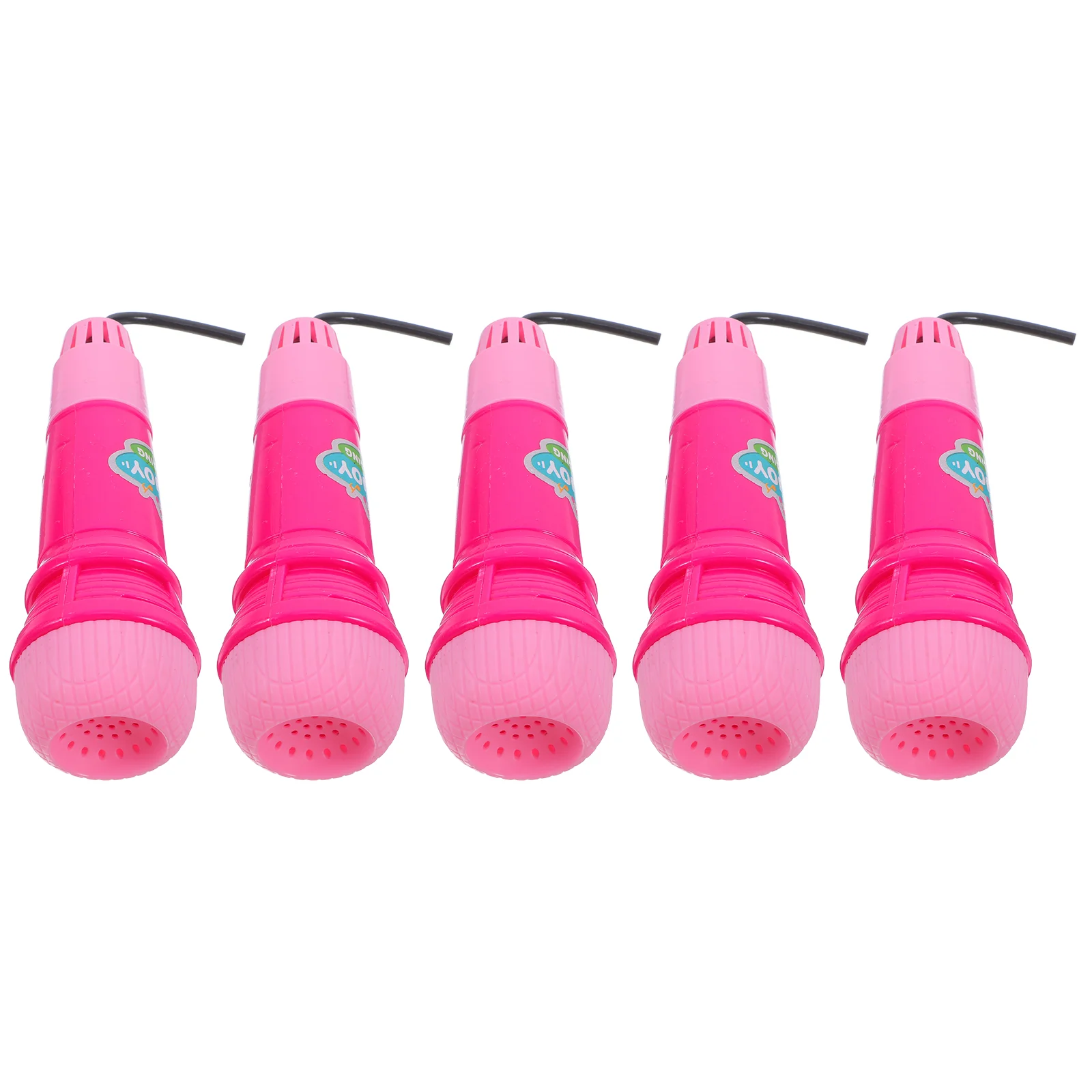 5 Pcs Echo Microphone Toy Wireless Microphones Plastic Major Kids Simulated for Baby Educational
5 Pcs Echo Microphone Toy Wireless Microphones Plastic Major Kids Simulated for Baby Educational