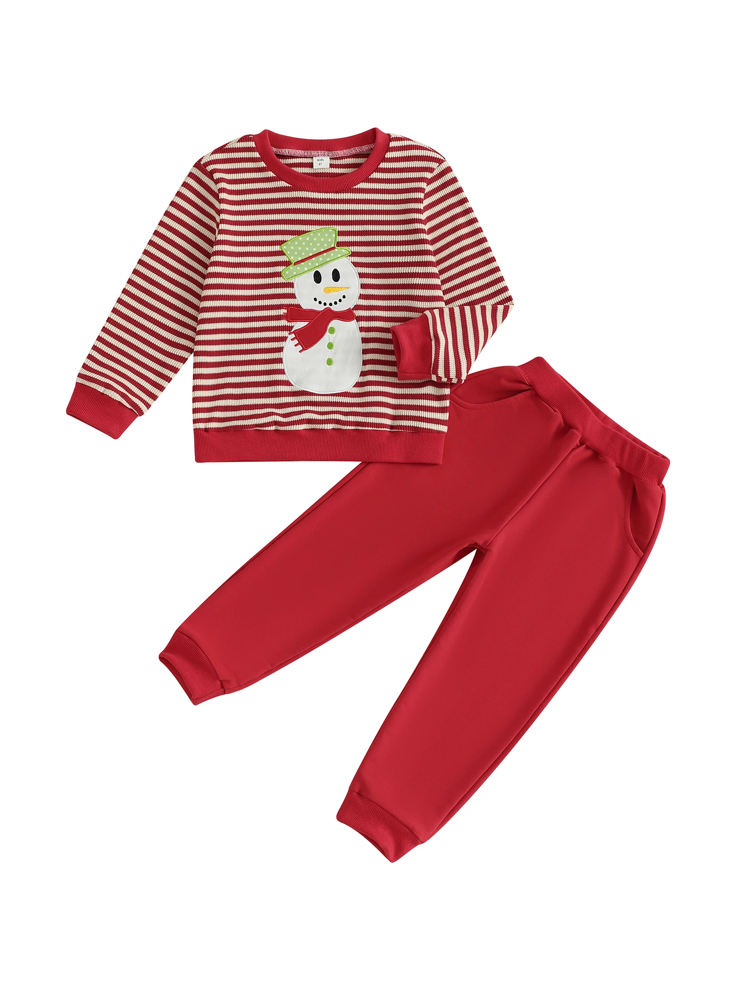 Kids Winter Holiday Snowflake Print Sweater and Pants Set for Toddler Boys and Girls 2 Piece Christmas Outfit
Kids Winter Holiday Snowflake Print Sweater and Pants Set for Toddler Boys and Girls 2 Piece Christmas Outfit