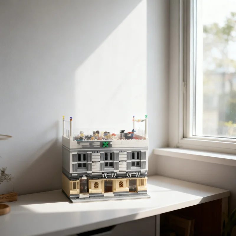 2364pcs MOC Alex Bar Modular Streetscape Model Building blocks Construction Christmas gifts toy creative DIY idea Architecture
2364pcs MOC Alex Bar Modular Streetscape Model Building blocks Construction Christmas gifts toy creative DIY idea Architecture