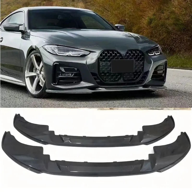 3D Style For BMW 4 Series 425i 430i G22 2-Door 2021+ Carbon Fiber Front Bumper Lip Chin Apron Splitter Accessories Body Kits
3D Style For BMW 4 Series 425i 430i G22 2-Door 2021+ Carbon Fiber Front Bumper Lip Chin Apron Splitter Accessories Body Kits