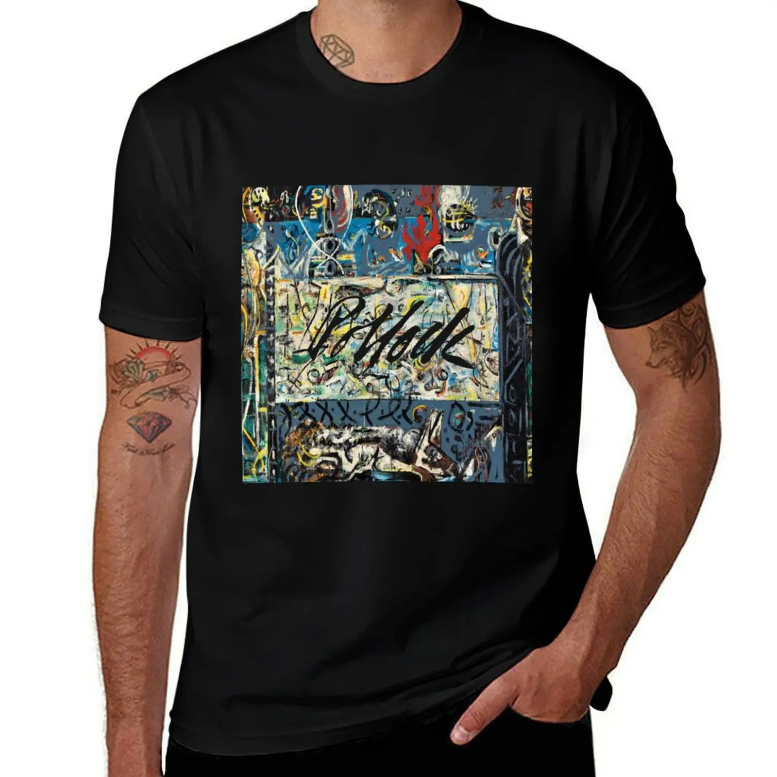 Guardians of the Secret by Jackson Pollock T-Shirt man t shirt summer t shirts for man cotton soft T-Shirt
Guardians of the Secret by Jackson Pollock T-Shirt man t shirt summer t shirts for man cotton soft T-Shirt