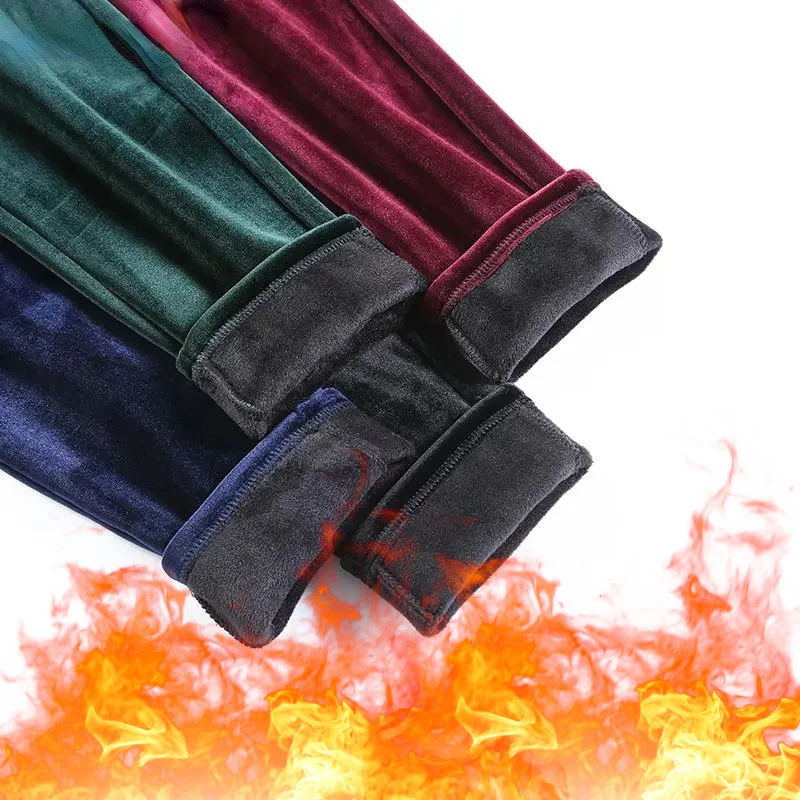 Oversize 5xl Warm Thicken Women Velvet Pants Soft Straight Winter Pantalons Classic Elastic High Waist Plush Capris Casual Pant
Oversize 5xl Warm Thicken Women Velvet Pants Soft Straight Winter Pantalons Classic Elastic High Waist Plush Capris Casual Pant