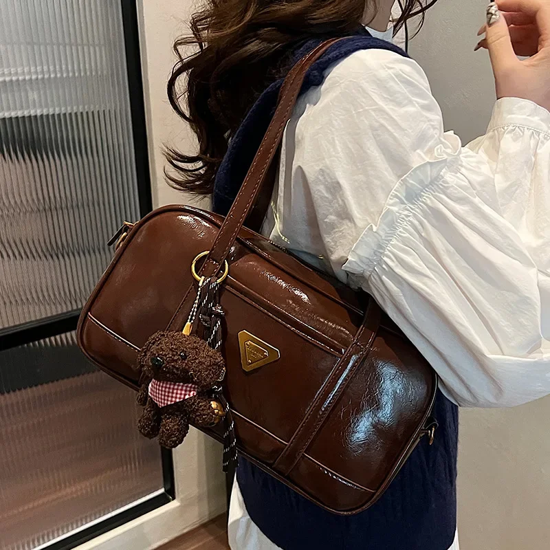 2025 New Women's Trendy Modern Revival Boston Leather Tote - Shoulder/Handheld Commuting Bag
2025 New Women's Trendy Modern Revival Boston Leather Tote - Shoulder/Handheld Commuting Bag