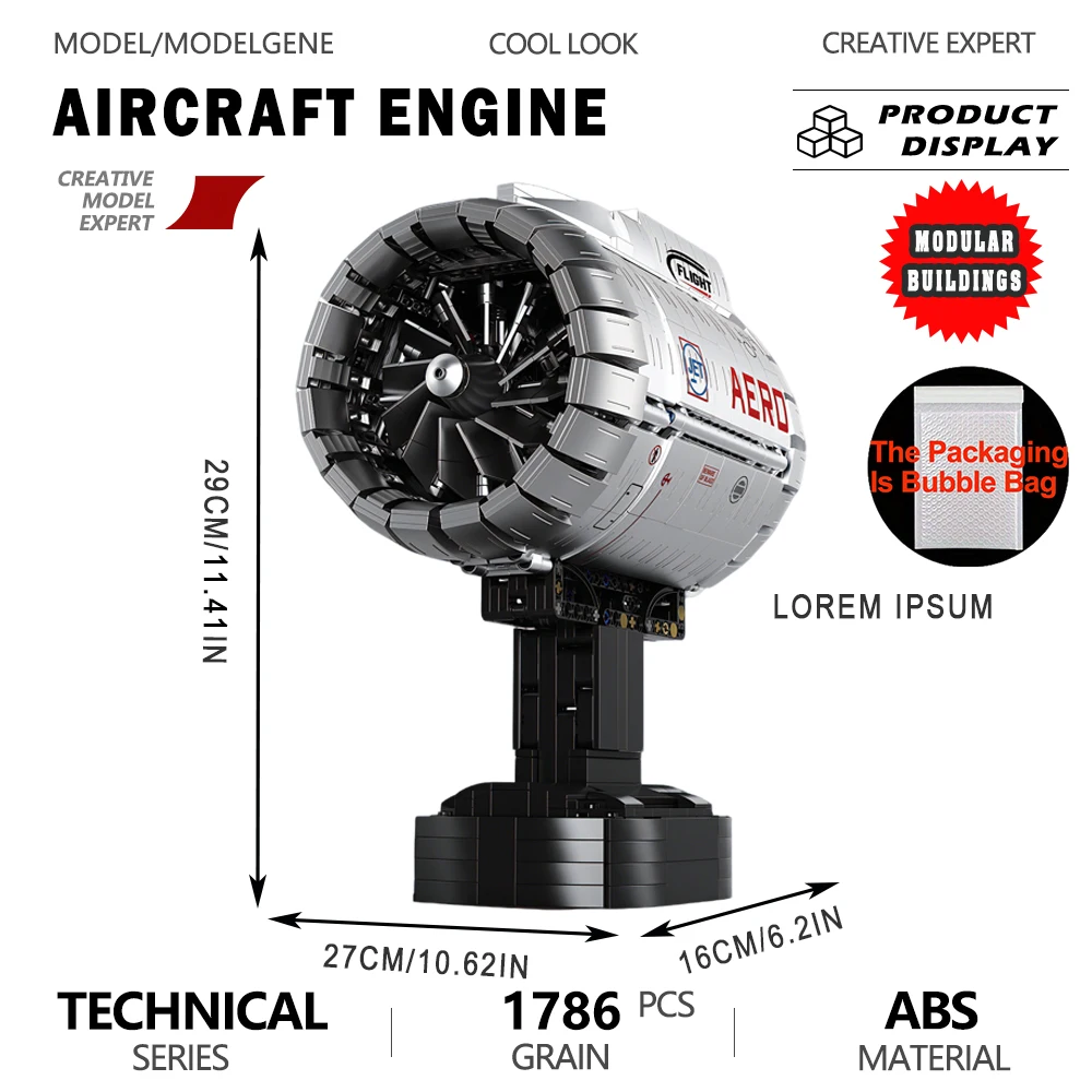 Конструктор «Турбовентиляторный двигатель самолета»: высокотехнологичная модель, сложная сборка, развивающая игрушка, подарок на Рождество для ребенка
Конструктор «Турбовентиляторный двигатель самолета»: высокотехнологичная модель, сложная сборка, развивающая игрушка, подарок на Рождество для ребенка