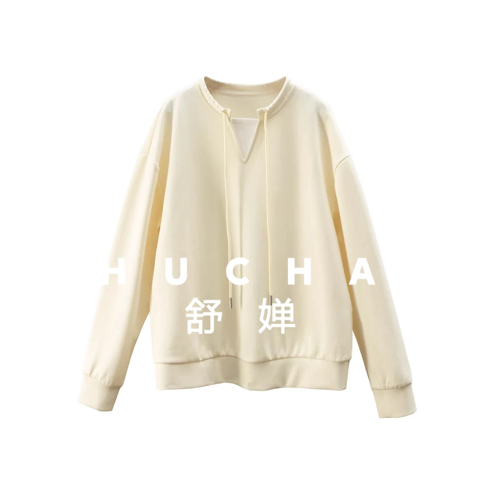 Simple and Not Simple, Loose Fake Two-piece Round Neck Air Layer Cotton Sweater Women's 12G7
Simple and Not Simple, Loose Fake Two-piece Round Neck Air Layer Cotton Sweater Women's 12G7