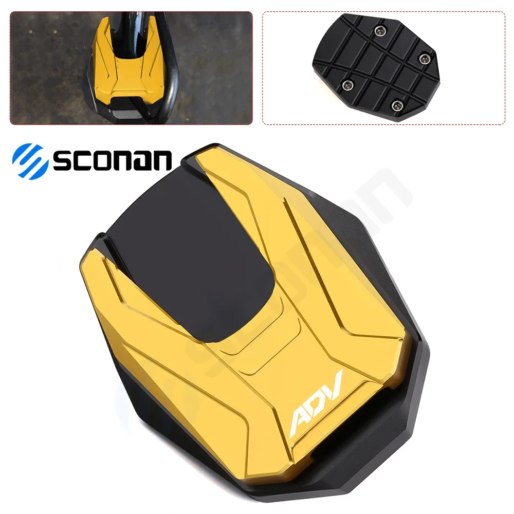 For HONDA ADV 150 ADV150 2019-2023 ADV 350 ADV350 2021-2023 Motorcycle CNC Kickstand Side Stand Enlarger Pad Accessories
For HONDA ADV 150 ADV150 2019-2023 ADV 350 ADV350 2021-2023 Motorcycle CNC Kickstand Side Stand Enlarger Pad Accessories