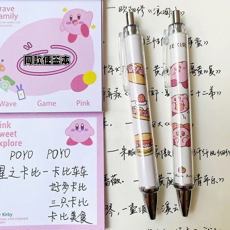 Kirby Neutral Pen Cute Student Exam Pen Quick-Dry Brush Writing Pen 0.5 Black Click Pen Cartoon Fun Gift for Friends Rewards
Kirby Neutral Pen Cute Student Exam Pen Quick-Dry Brush Writing Pen 0.5 Black Click Pen Cartoon Fun Gift for Friends Rewards