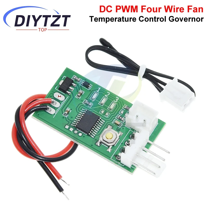 DC 12 В ШИМ-регулятор скорости, регулятор скорости вентилятора, 4-проводной компьютерный переключатель контроля температуры для вентилятора кулера ПК
DC 12 В ШИМ-регулятор скорости, регулятор скорости вентилятора, 4-проводной компьютерный переключатель контроля температуры для вентилятора кулера ПК
