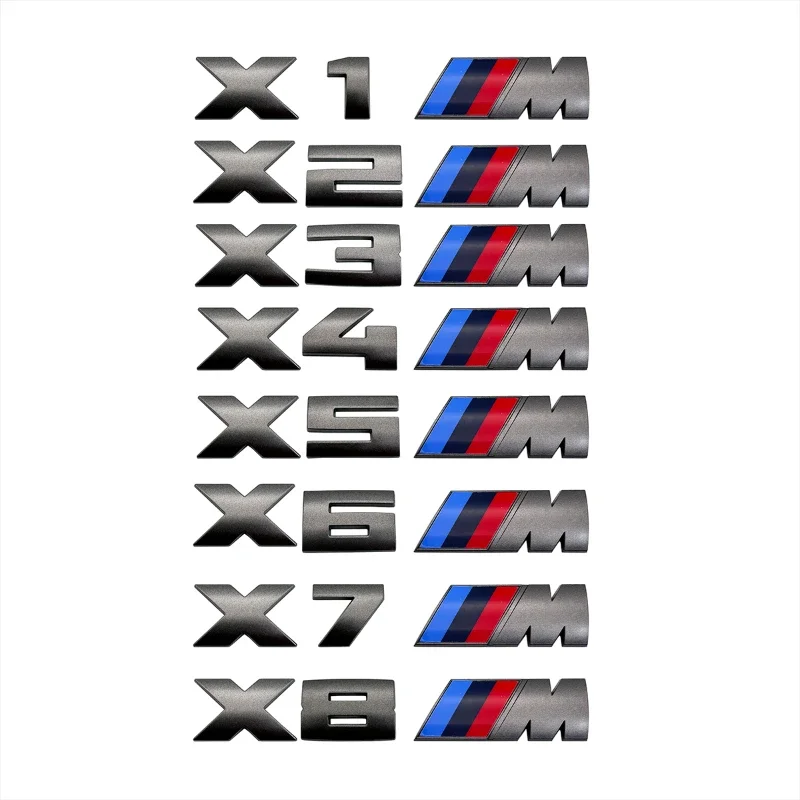 1PCS Car Stickers Car Trunk Sticker grey Car Badge For BMW X1M X2M X3M X4M F25 F26 G01 G02 X5M G05 X6M F15 F16 E70 E71 X7M X8 M
1PCS Car Stickers Car Trunk Sticker grey Car Badge For BMW X1M X2M X3M X4M F25 F26 G01 G02 X5M G05 X6M F15 F16 E70 E71 X7M X8 M