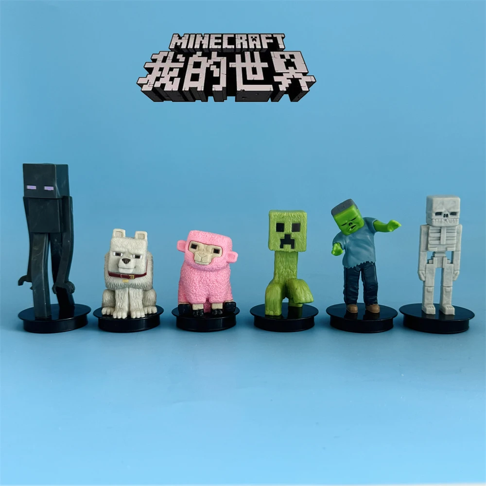 2025 New Creeper Pink Sheep Enderman Wolf Zombie Skeleton Topper Cup Figurine Model Exclusive Theater Memo Fans Gifts
2025 New Creeper Pink Sheep Enderman Wolf Zombie Skeleton Topper Cup Figurine Model Exclusive Theater Memo Fans Gifts