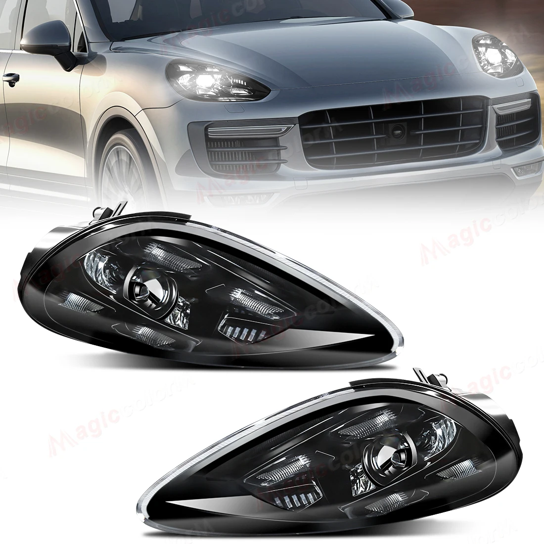 Upgrade LED Headlights For Porsche Cayenne 958.1 2011 2012 2013 2014 Driving White Head Lamp Left Right Plug and Play Waterproof
Upgrade LED Headlights For Porsche Cayenne 958.1 2011 2012 2013 2014 Driving White Head Lamp Left Right Plug and Play Waterproof