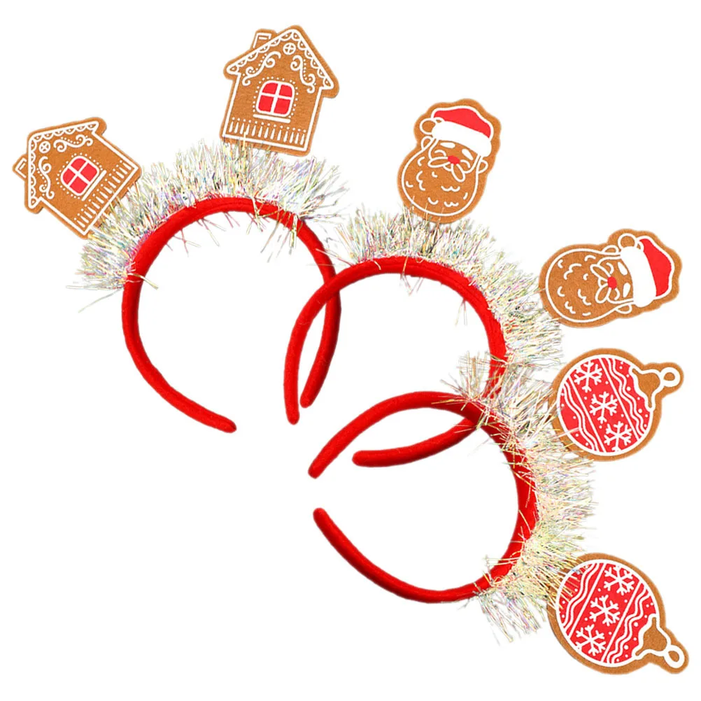 3Pcs Glitter Christmas Headboppers Santa Claus Gingerbread House Xmas Festive Party Hair Accessories Festive Headbands
3Pcs Glitter Christmas Headboppers Santa Claus Gingerbread House Xmas Festive Party Hair Accessories Festive Headbands