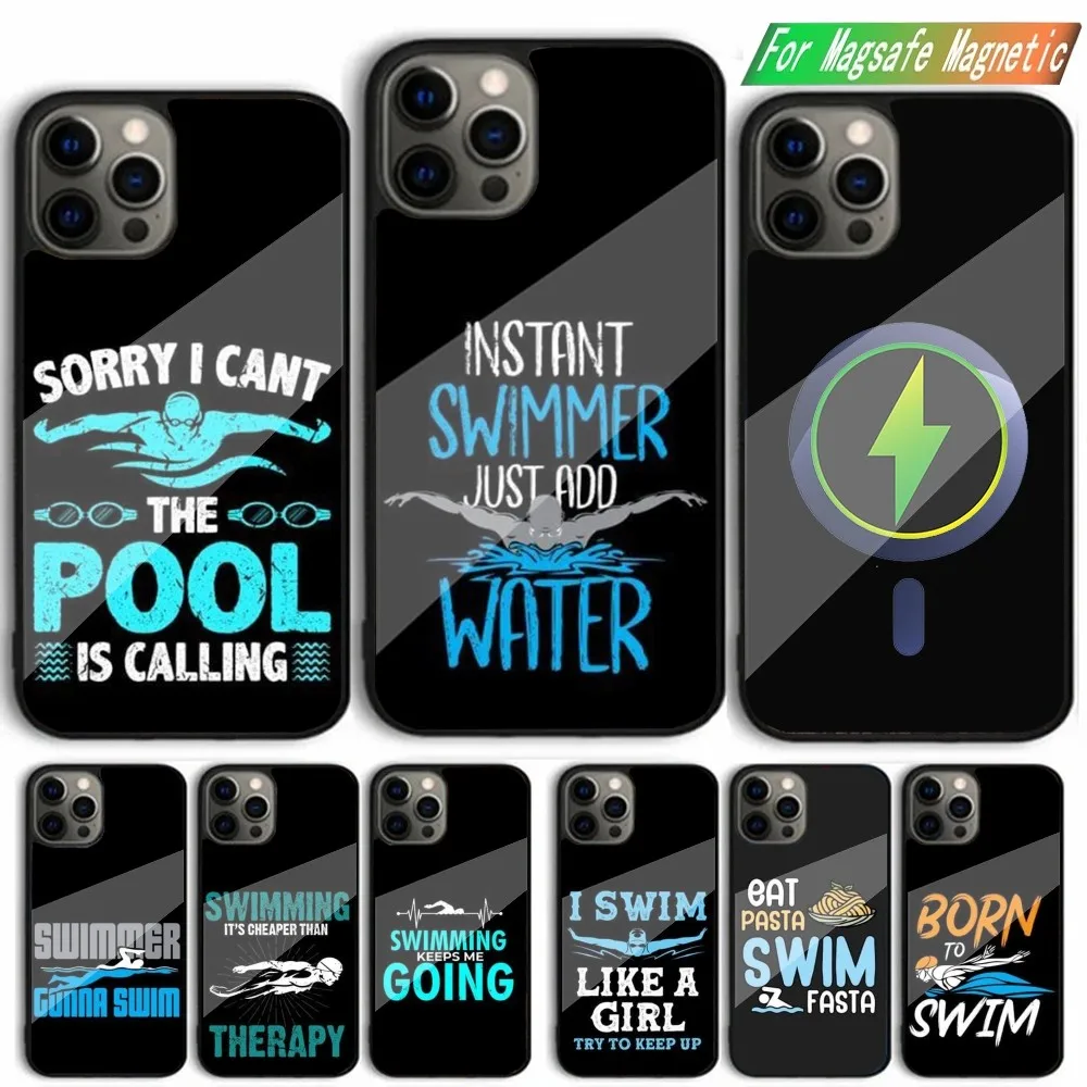 Swimming COOL Phone Case For iPhone 15,14,13,12,11,Plus,Pro,Max Mini Magsafe Magnetic Wireless Charging
Swimming COOL Phone Case For iPhone 15,14,13,12,11,Plus,Pro,Max Mini Magsafe Magnetic Wireless Charging