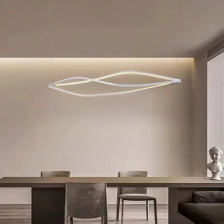 Restaurant Chandelier Modern Bar Duplex Stair Light Italian Personalized Commercial Workshop Office Dining Table Long Strip Ligh
Restaurant Chandelier Modern Bar Duplex Stair Light Italian Personalized Commercial Workshop Office Dining Table Long Strip Ligh