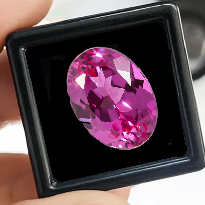 Really Beautiful Pink Ruby Gem Oval Faceted Cut Pass UV Test Mohs Hardness Gem for Jewelry Making/Collection/Gift Stone
Really Beautiful Pink Ruby Gem Oval Faceted Cut Pass UV Test Mohs Hardness Gem for Jewelry Making/Collection/Gift Stone