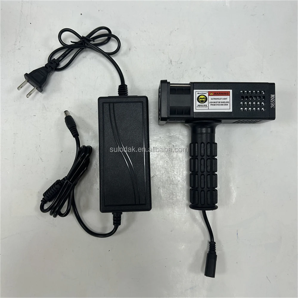 Handheld LED Curing Lamp Shadowless Glue Glue /Ink /Green Oil Repair Curing Lamp 365NM-420NM