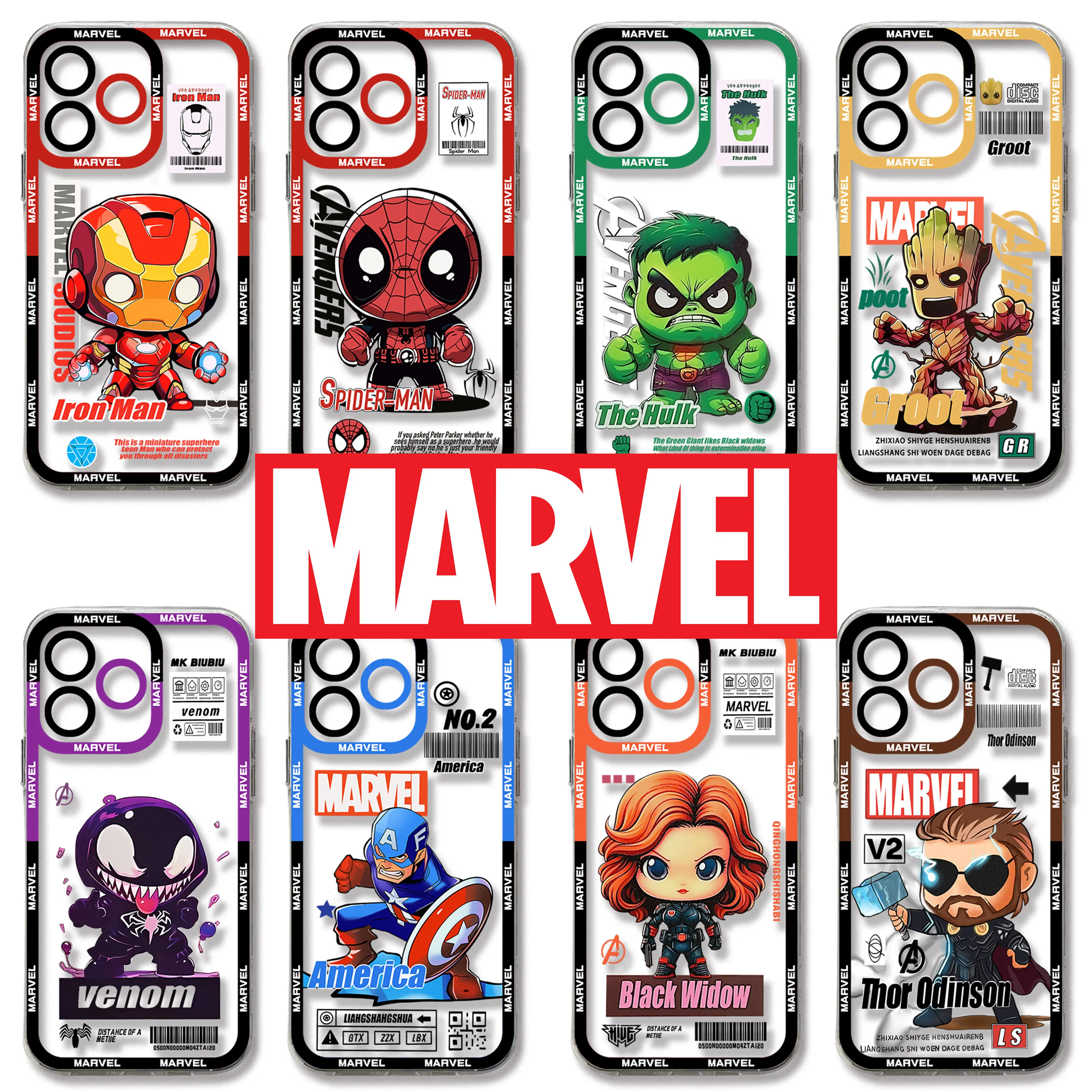 Marvel Movie Avengers Cute SpiderMan Phone Case For TECNO CAMON 30 20 POVA 6 5 SPARK 10 Infinix Smart 8 7 Note Hot 40 30i 20i
Marvel Movie Avengers Cute SpiderMan Phone Case For TECNO CAMON 30 20 POVA 6 5 SPARK 10 Infinix Smart 8 7 Note Hot 40 30i 20i